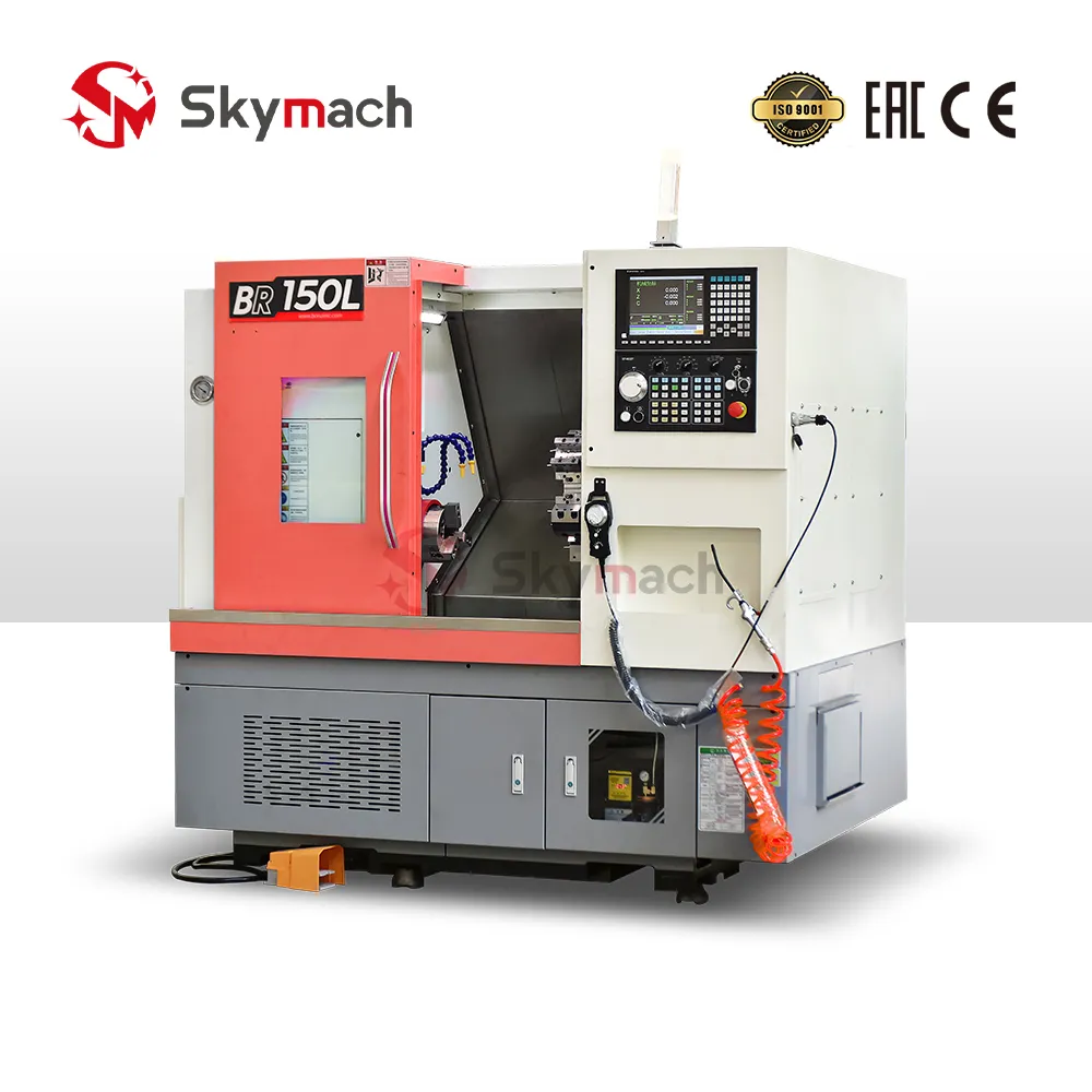 BR-150L Compact Precision Slant Bed CNC Lathe view 2