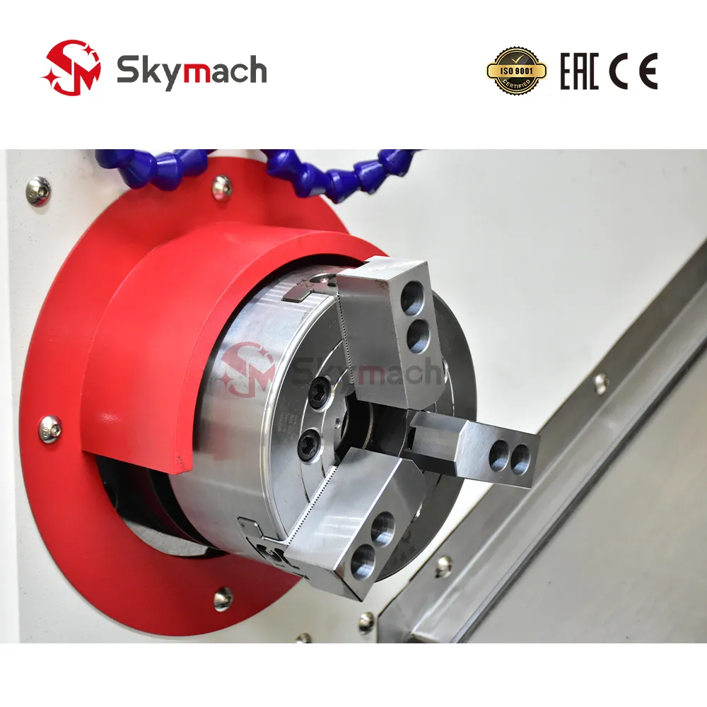 High-Precision Hydraulic 3-Jaw Hollow Power Chuck (A2-5 Spindle)