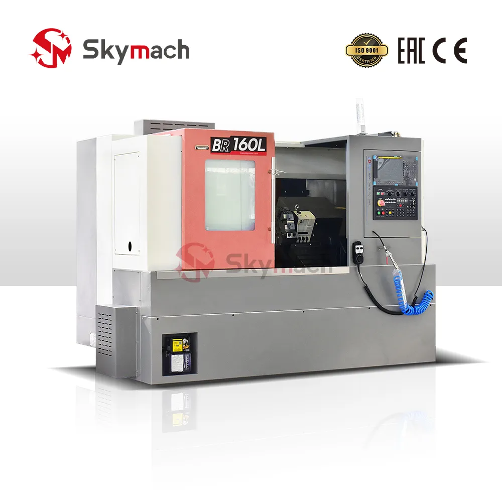 BR-160L High-Precision Linear Guide Slant Bed CNC Lathe view 2