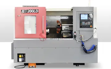 BR-200LD Precision Slant Bed CNC Lathe with BMT55 Power Turret