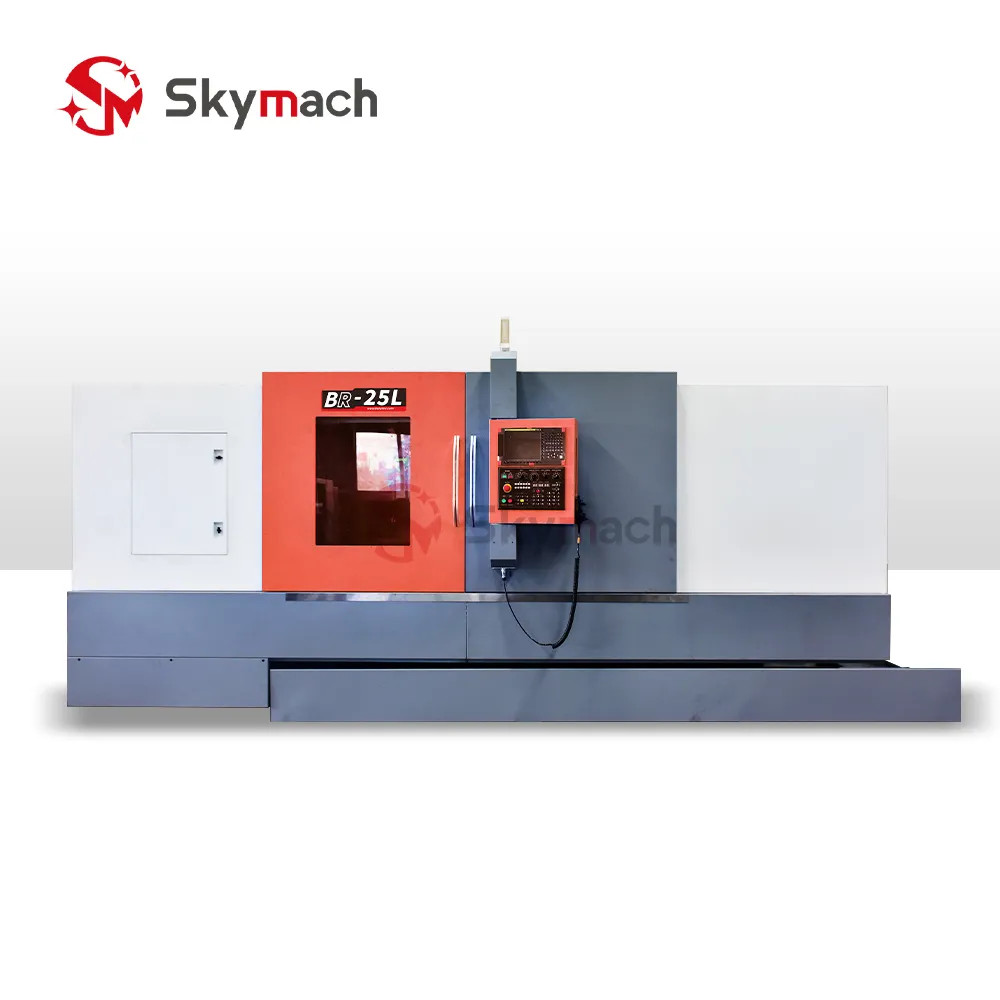 BR-25L-750 High-Precision Linear Guide Slant Bed CNC Lathe view 1