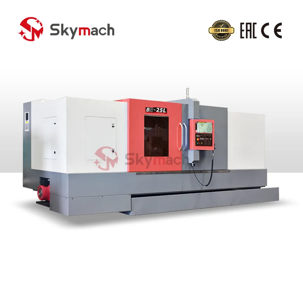 BR-25L-750 High-Precision Linear Guide Slant Bed CNC Lathe view 2