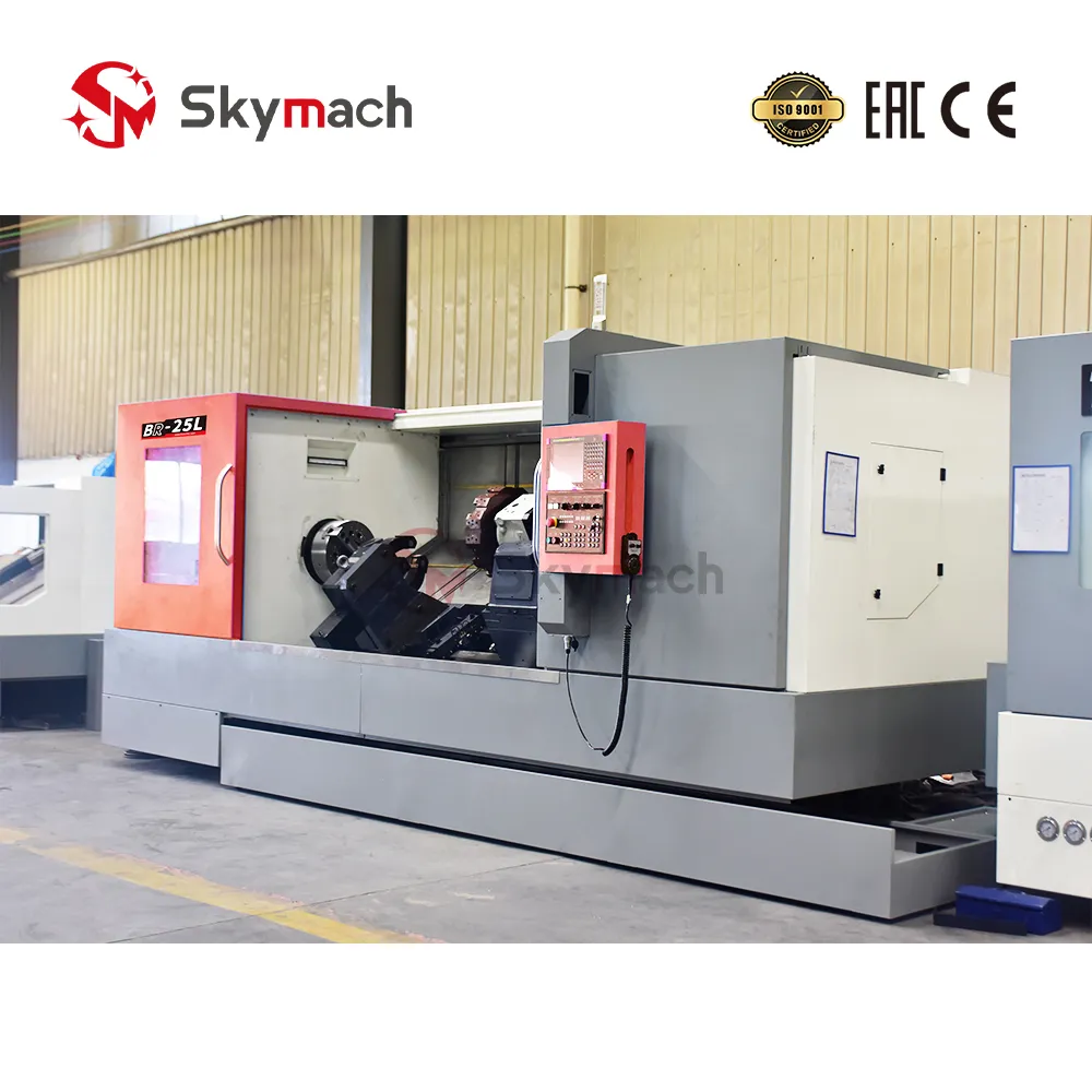 BR-25L-750 High-Precision Linear Guide Slant Bed CNC Lathe view 3