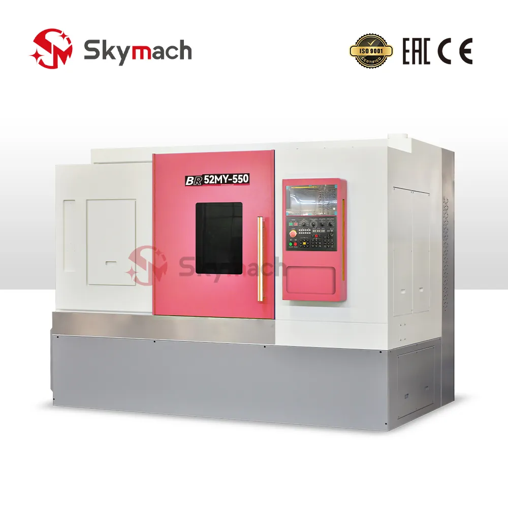 BR52MY-550 Compensation Y-Axis Slant Bed CNC Turn-Mill Compound Lathe view 3