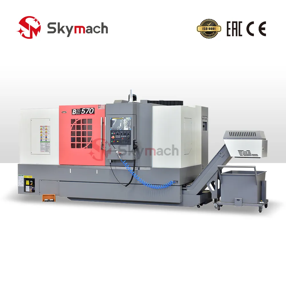 BR570 High-Precision Slant Bed CNC Lathe view 3