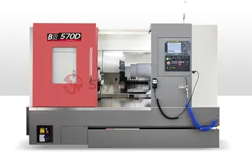 BR570D Precision Slant Bed CNC Turning Center with BMT55 Power Turret