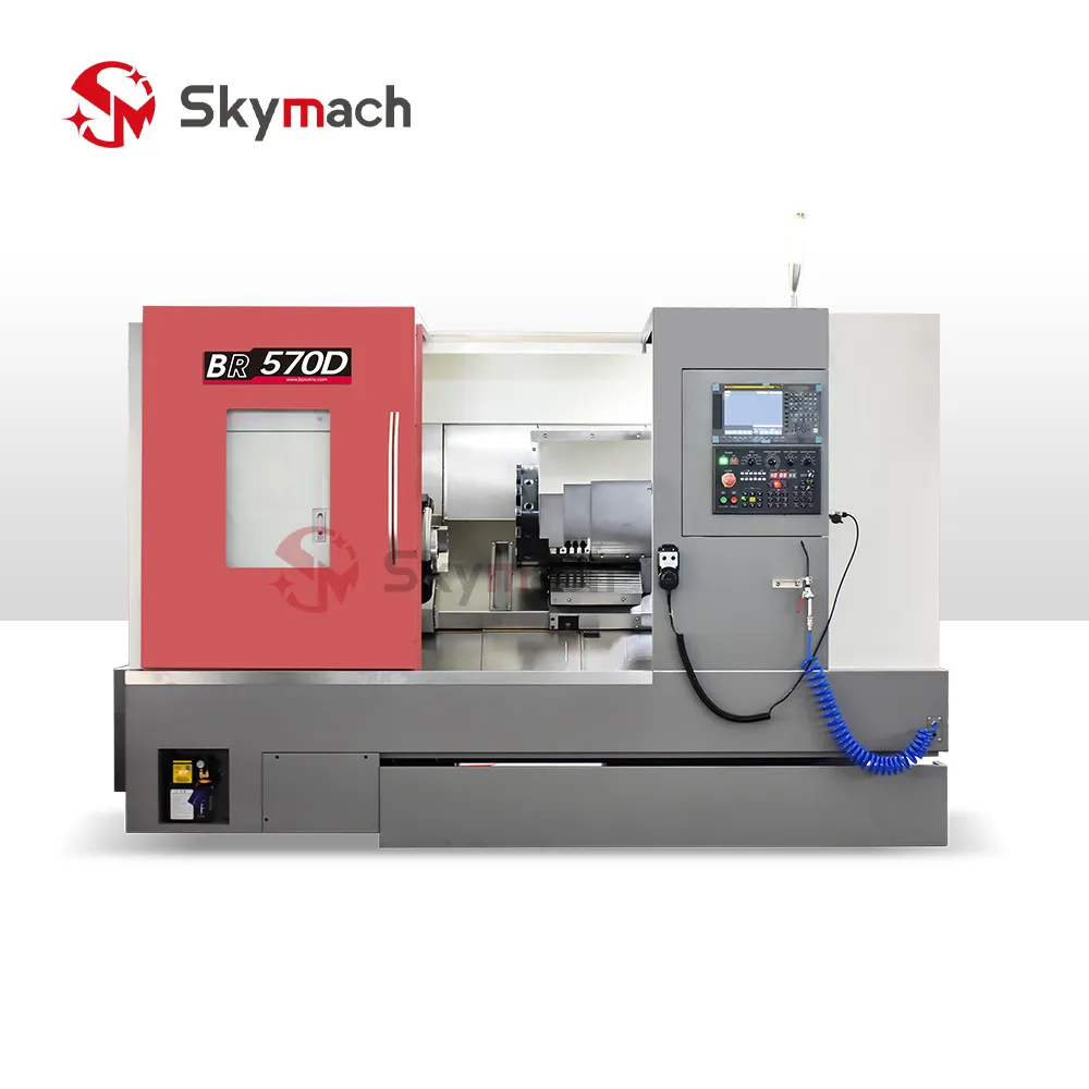 BR570D Precision Slant Bed CNC Turning Center with BMT55 Power Turret view 1