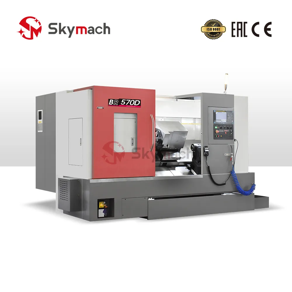 BR570D Precision Slant Bed CNC Turning Center with BMT55 Power Turret view 2