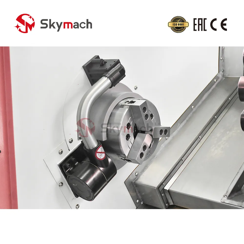 Hydraulic 3-Jaw Power Chuck & Swing-Arm Tool Presetter