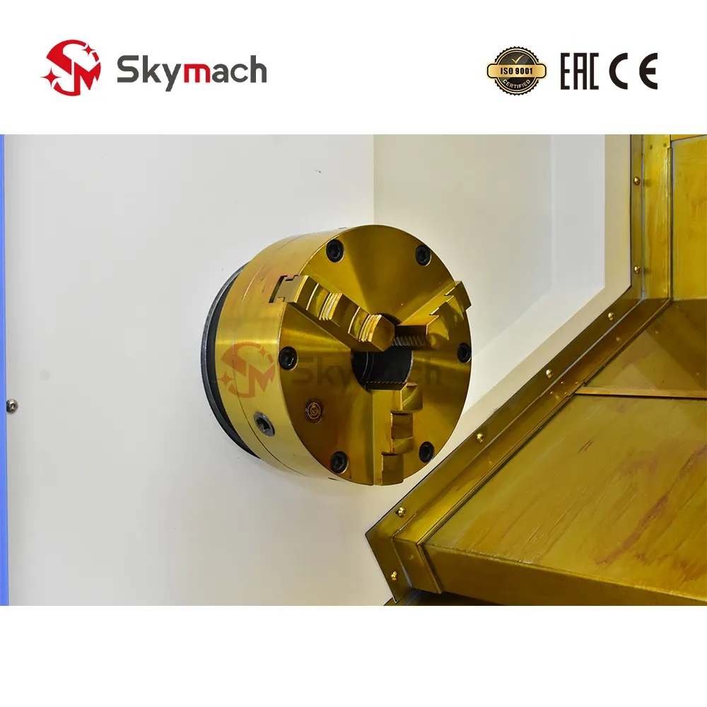 High-Precision Hydraulic 3-Jaw Power Chuck & A2-6/A2-8 Spindle Nose