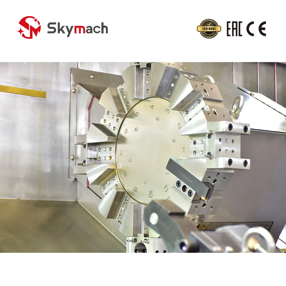 12-Station Heavy-Duty Hydraulic Servo Tool Turret (Φ480 mm Disc)
