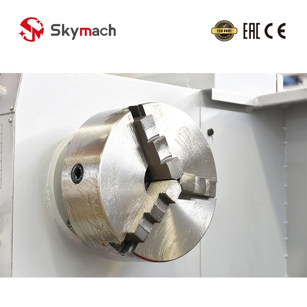Heavy 3-Jaw Self-Centering Scroll Chuck & Spindle Nose