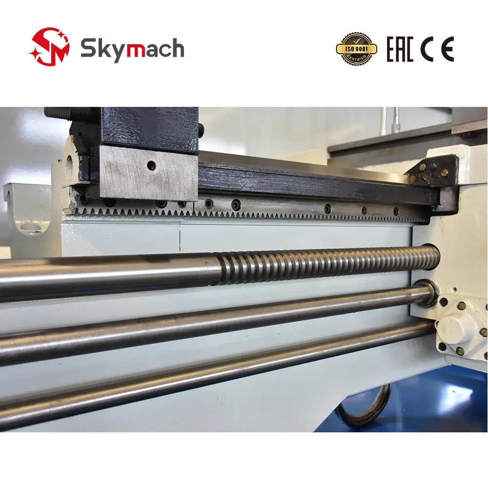 Removable Gap Bed Bridge with Precision Rack & Tri-Shaft Transmission Drive