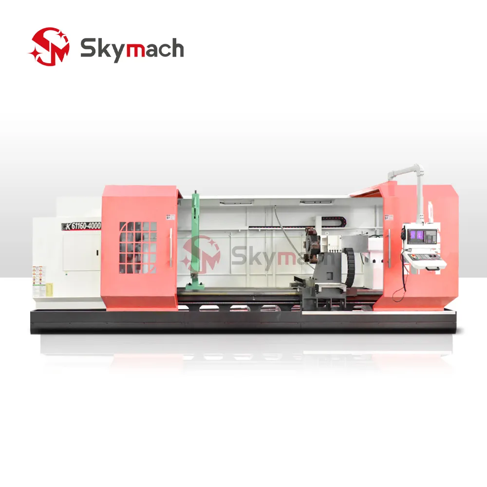 CK61160 Heavy-Duty Flat Bed CNC Horizontal Lathe (1100mm Guideway) view 1