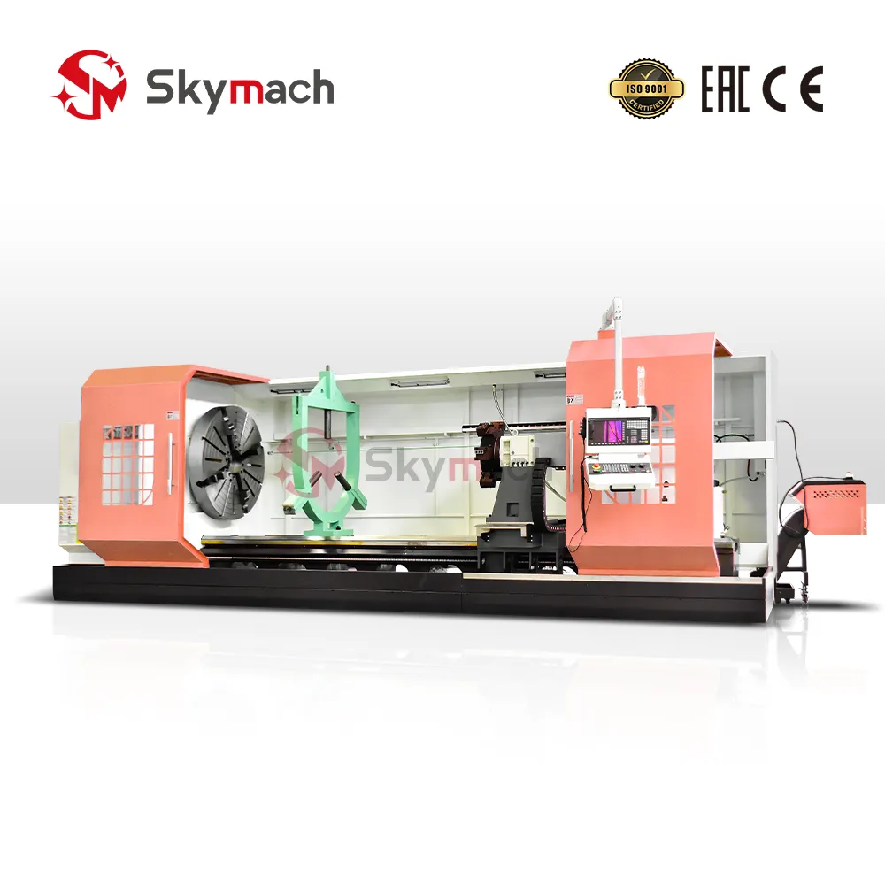 CK61160 Heavy-Duty Flat Bed CNC Horizontal Lathe (1100mm Guideway) view 2