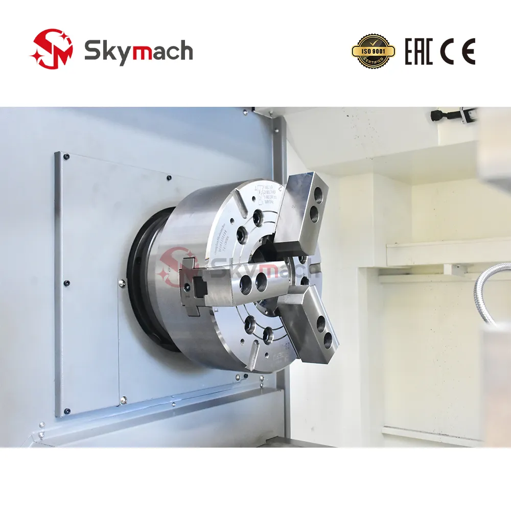 Heavy-Duty Hydraulic 3-Jaw Power Chuck & A2-11 Spindle Nose