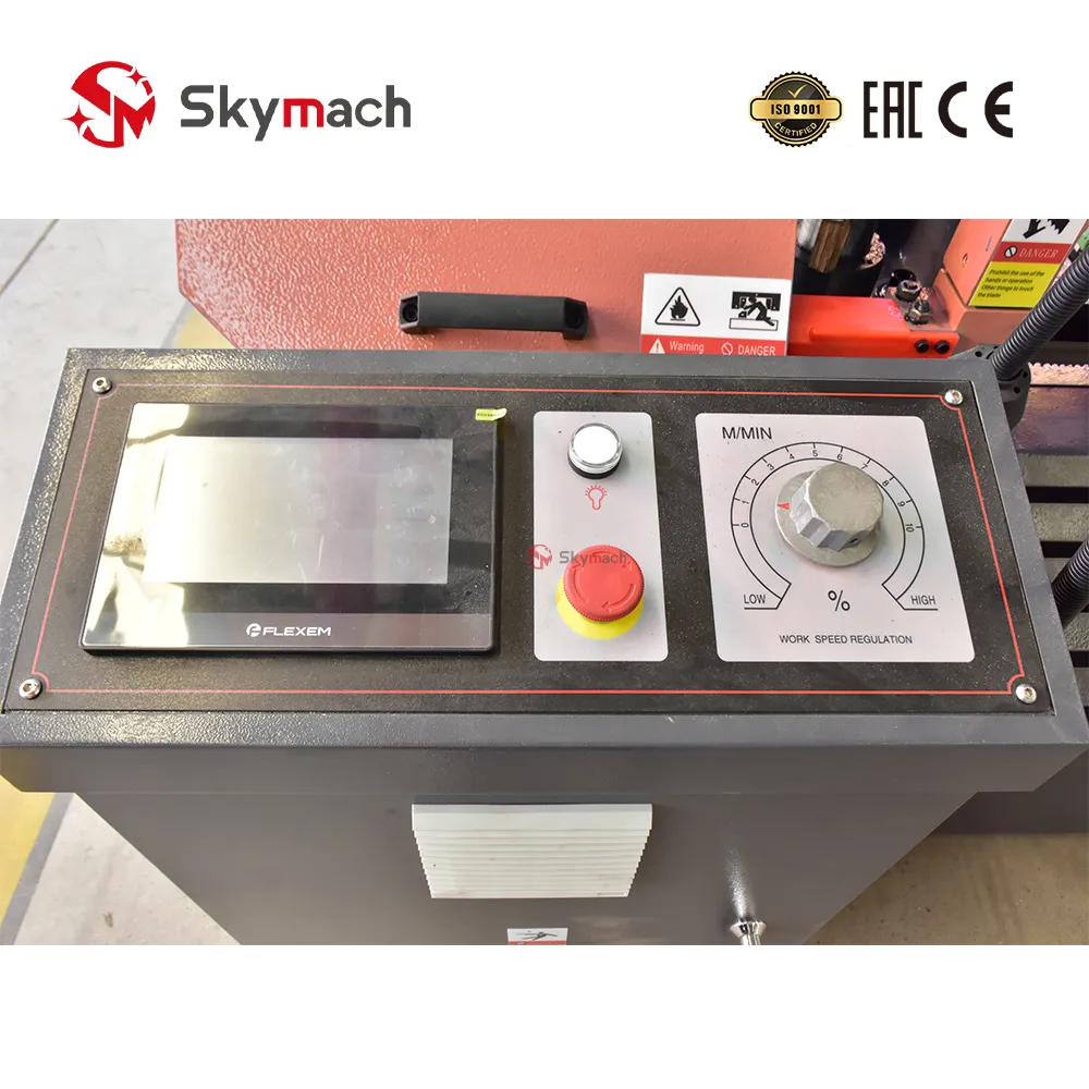 FLEXEM CNC Smart Touchscreen & Stepless Feed Regulation Panel