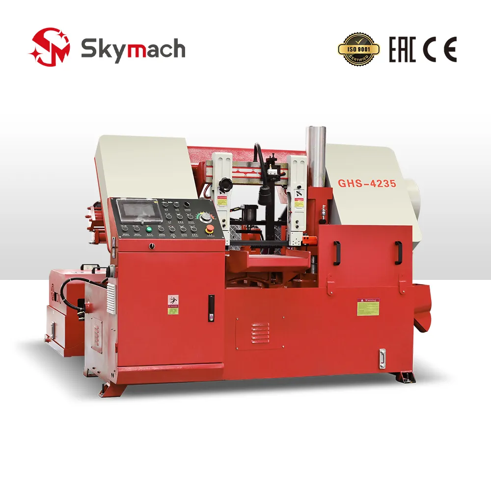 GHS4235 CNC Fully Automatic Metal Band Sawing Machine view 2