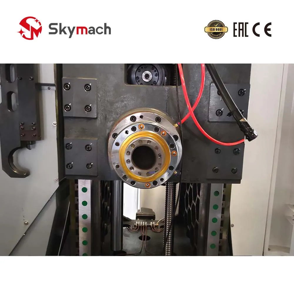 Horizontal BT50 High-Torque Spindle & Rigid Column Structure