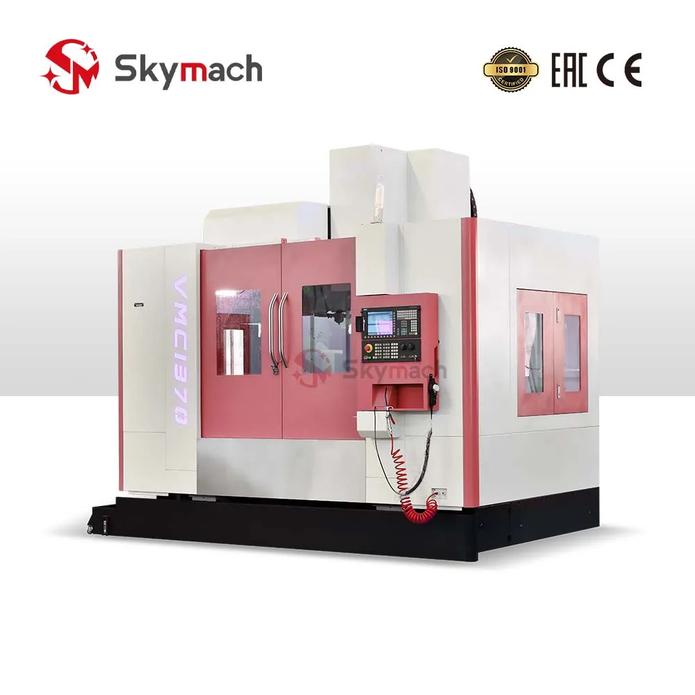 Centro de usinagem vertical CNC VMC1370, vista 3