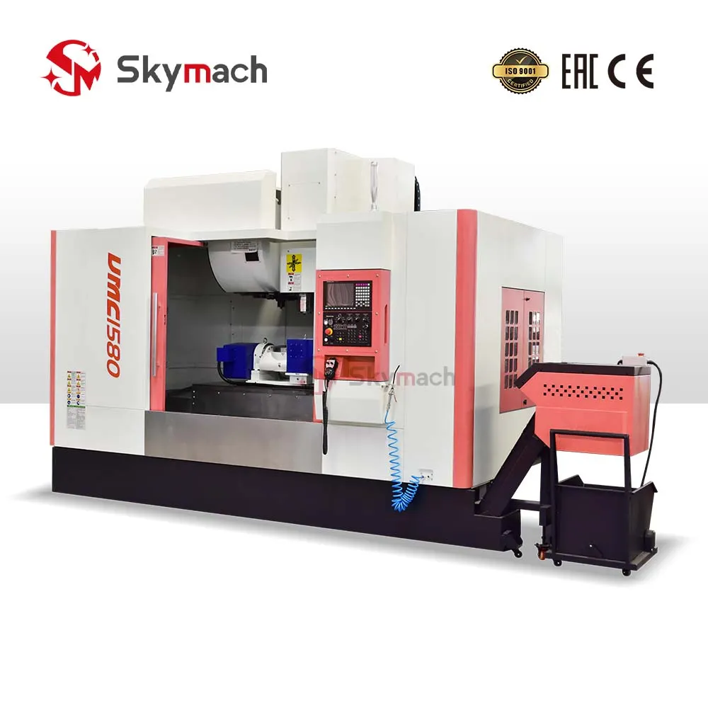 Centro de usinagem vertical CNC VMC1580, vista 3