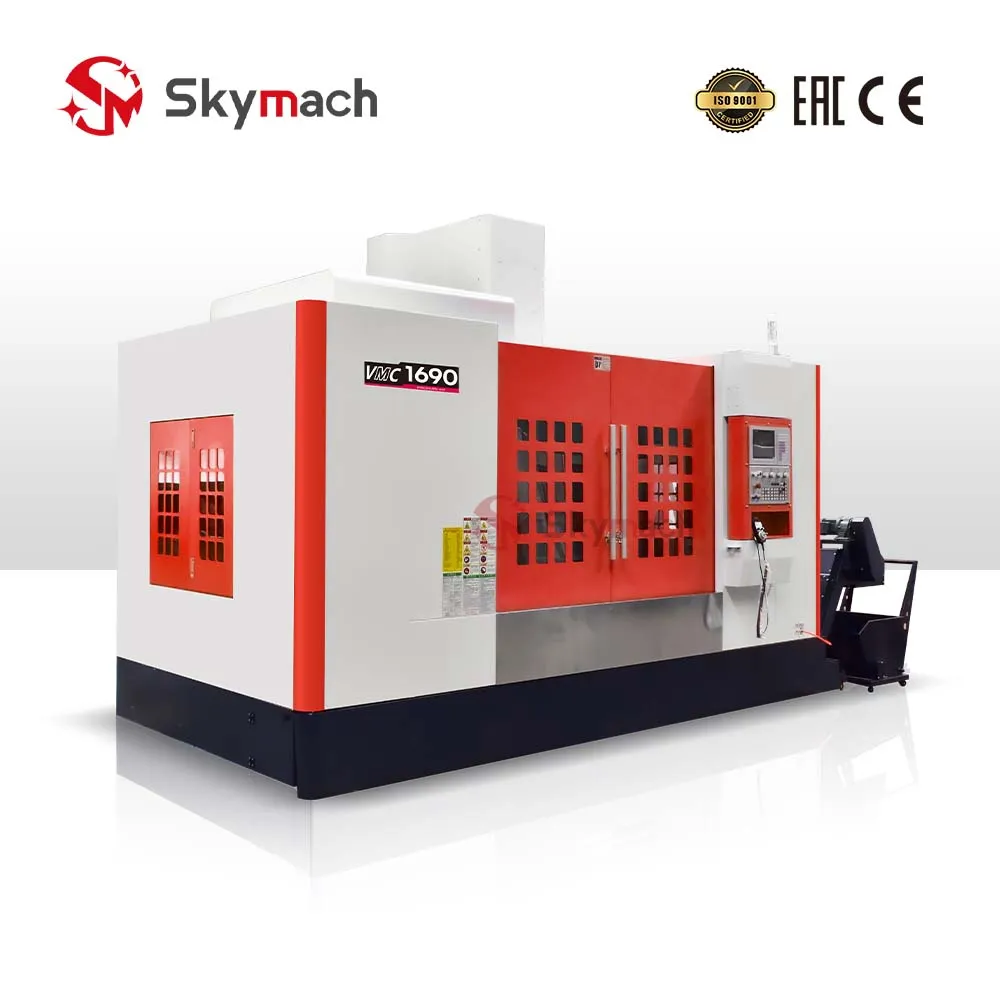 Centro de usinagem vertical CNC VMC1690, vista 2