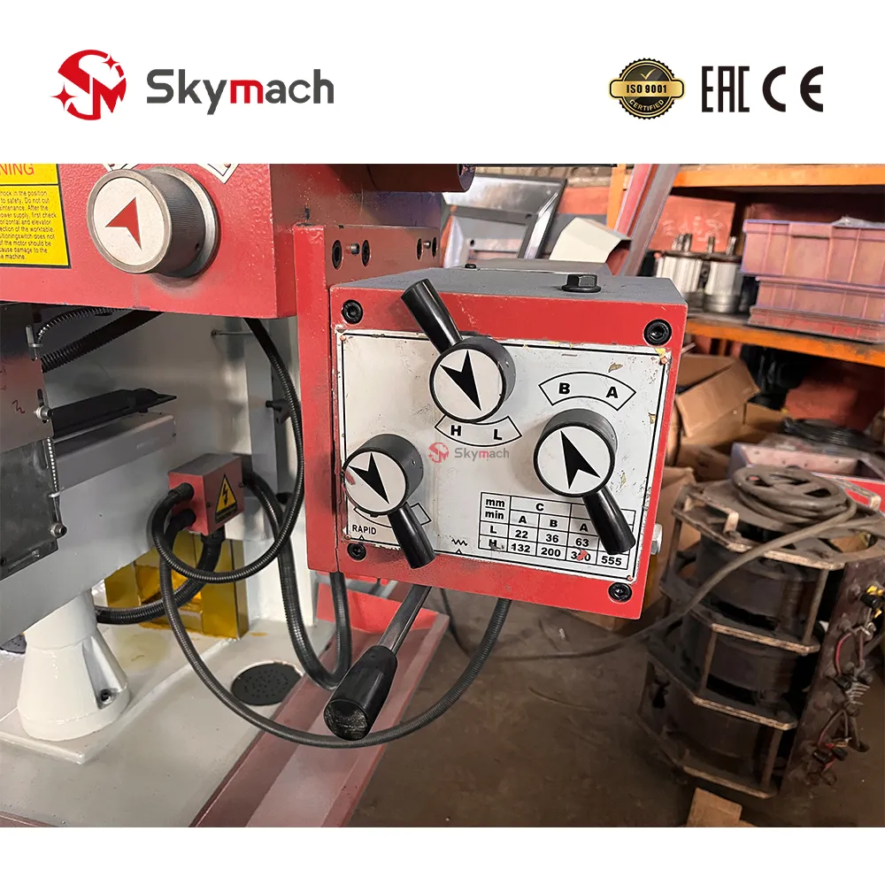 Multi-Speed Mechanical Worktable Feed Gearbox & Rapid Traverse