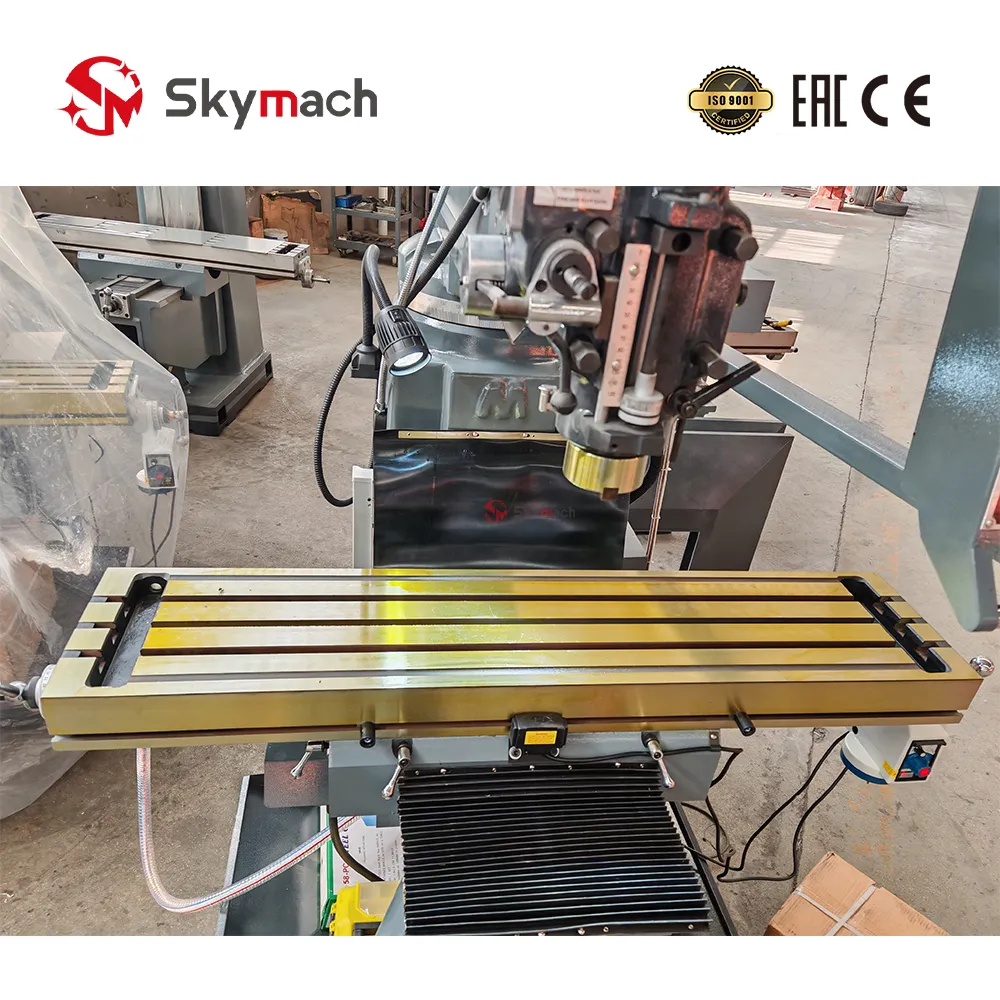 Precision 1370 x 305 mm Table with Way Cover & Power Feed