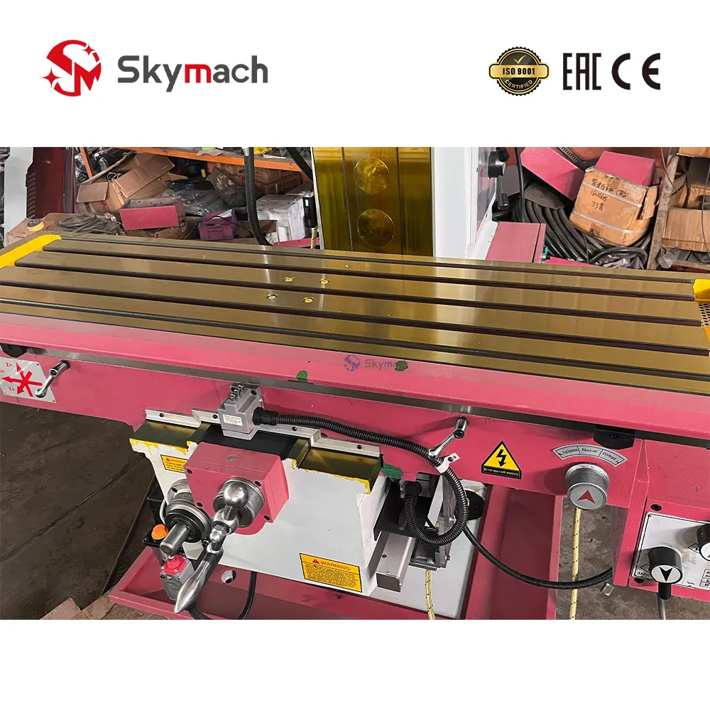 Heavy-Duty 1500 x 360 mm T-Slot Table & Power Feed System