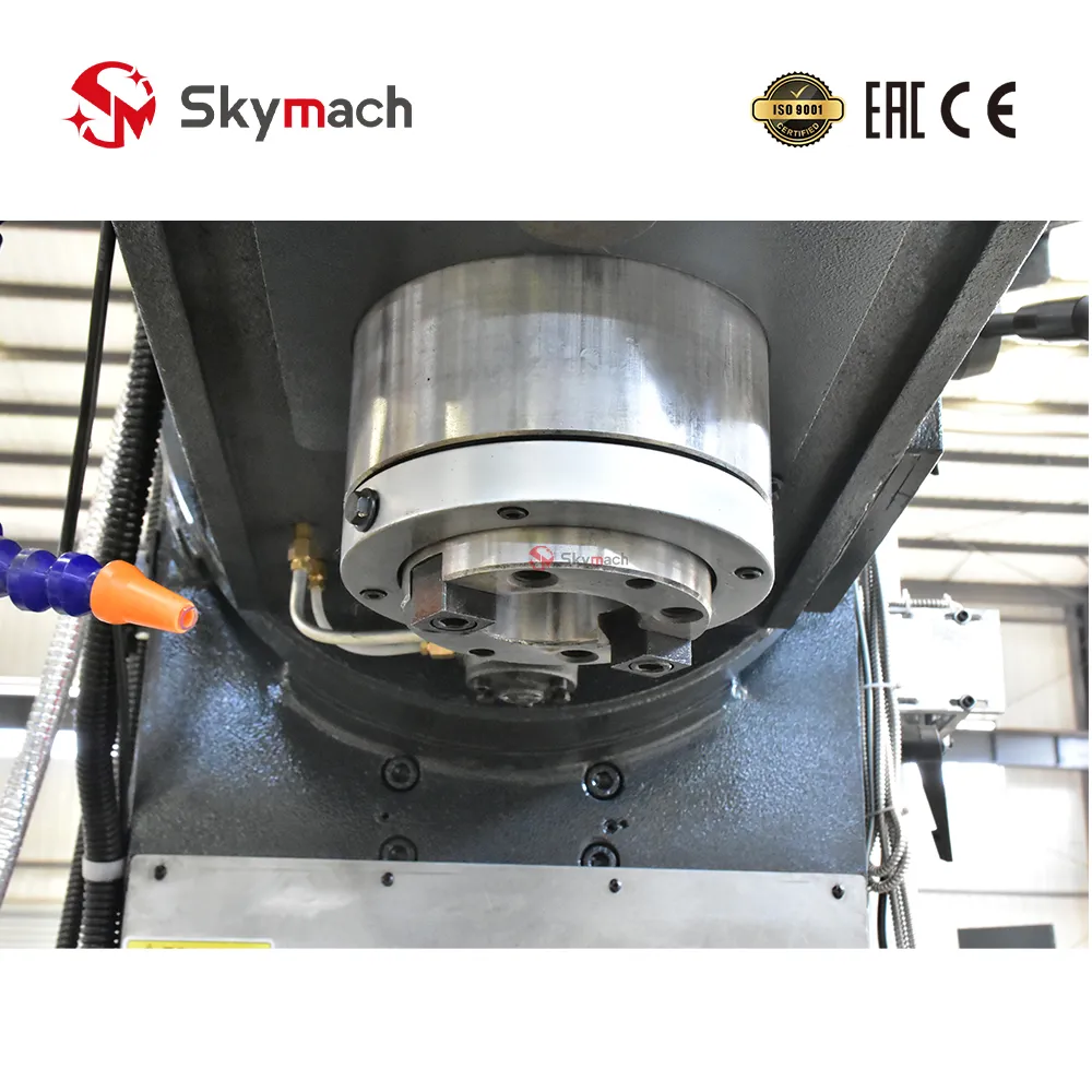Heavy-Duty ISO 50 High-Torque Vertical Spindle Nose