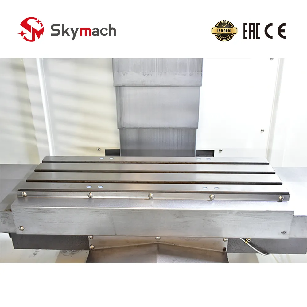 Precision Ground 800x260mm Cast Iron Worktable & Telescopic Way Covers