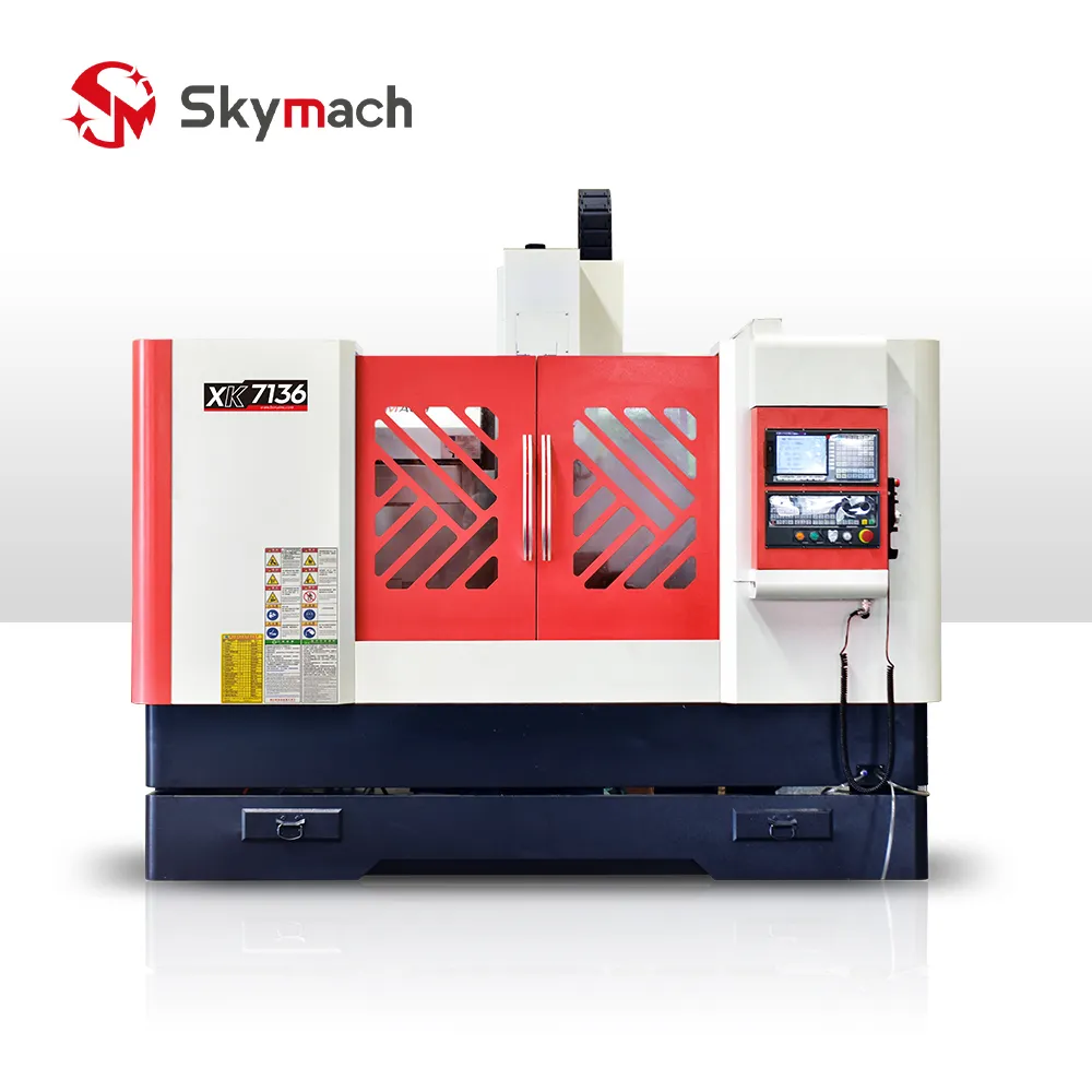 XK7136 CNC Bed Milling Machine view 1