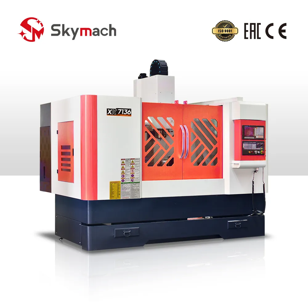 XK7136 CNC Bed Milling Machine view 2