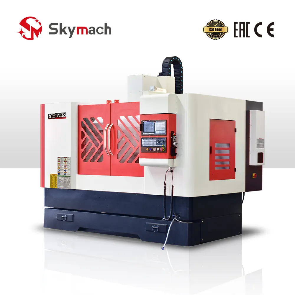 XK7136 CNC Bed Milling Machine view 3