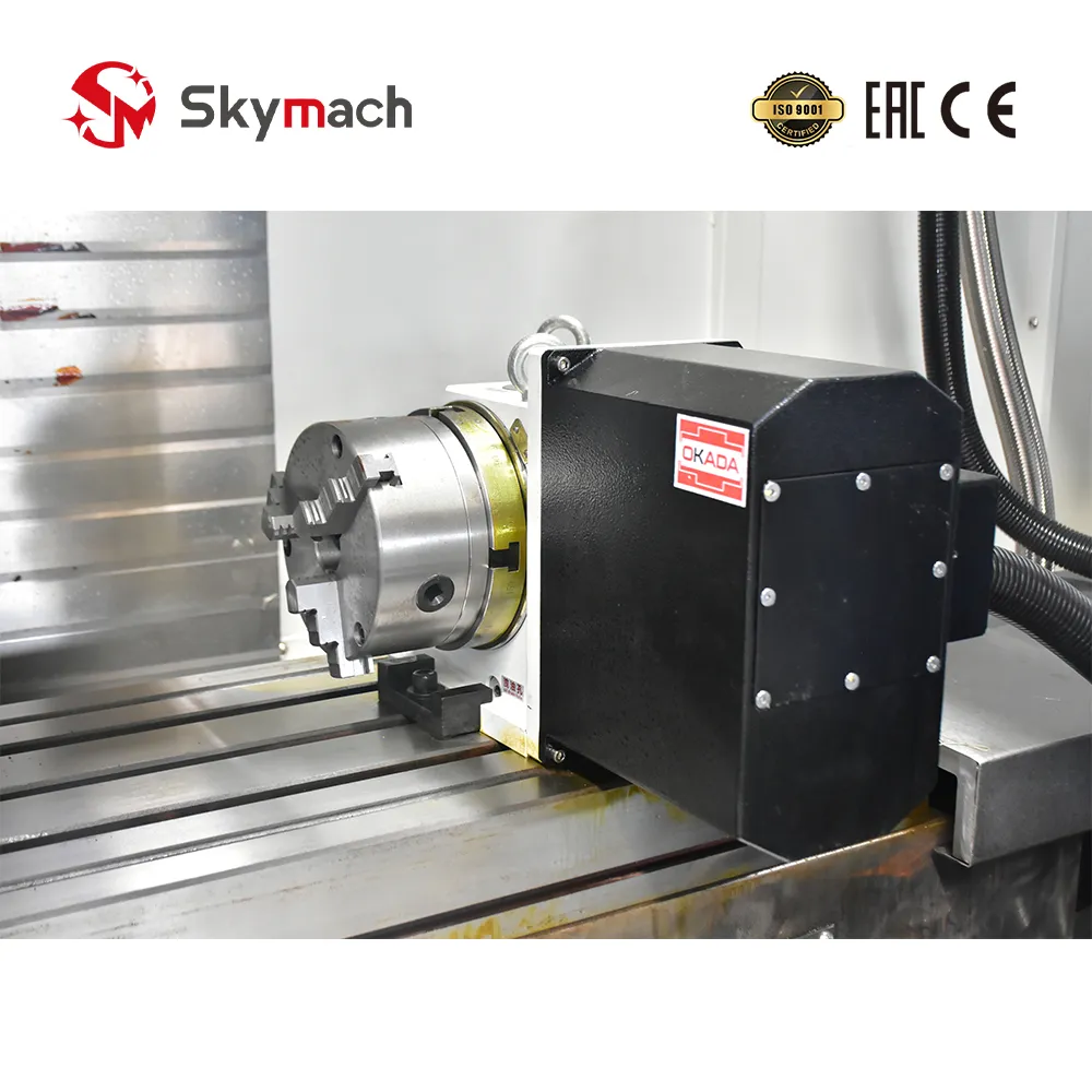 Taiwan OKADA High-Rigidity 4th-Axis CNC Rotary Table Unit