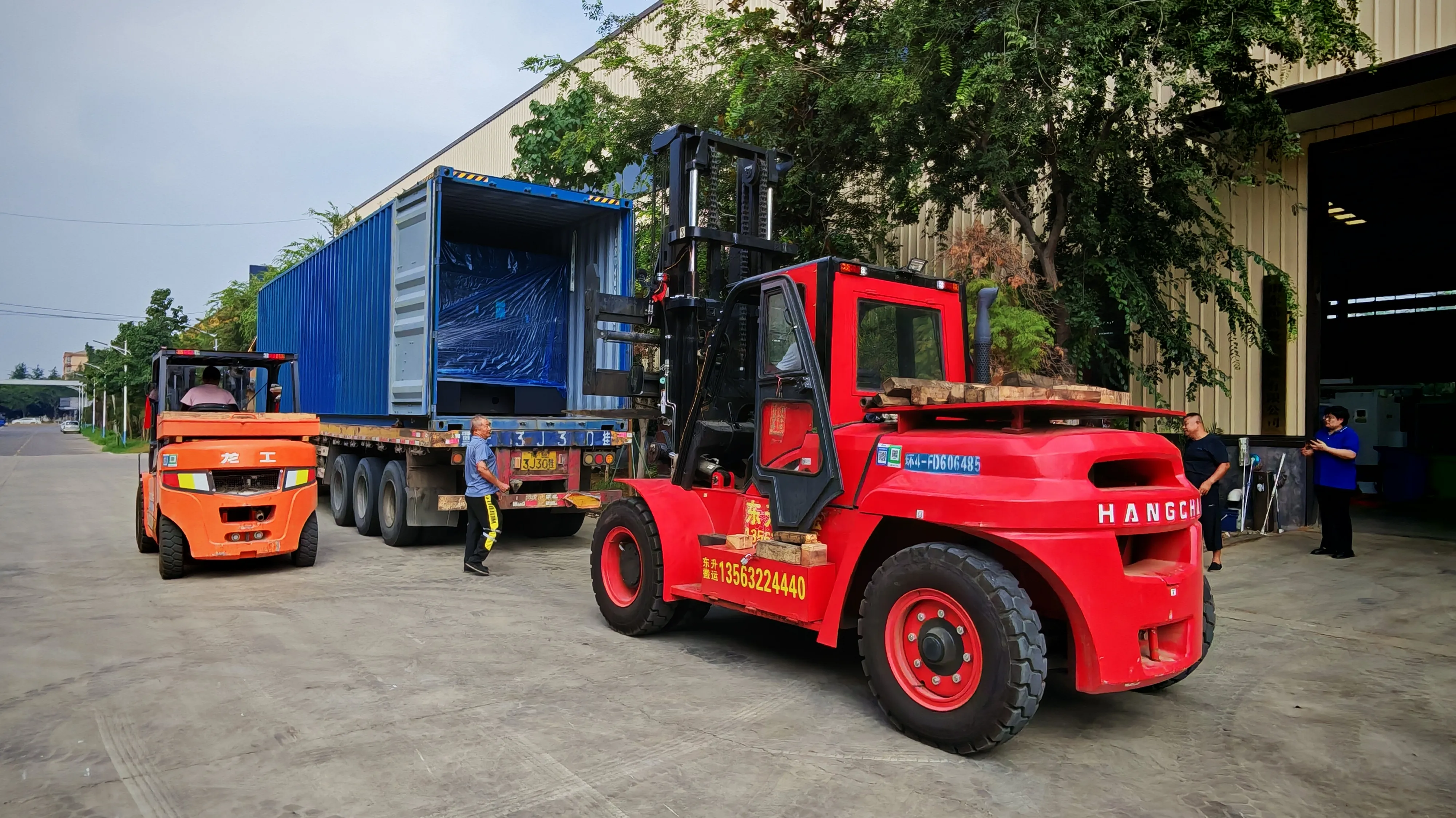 40HQ Container Loading